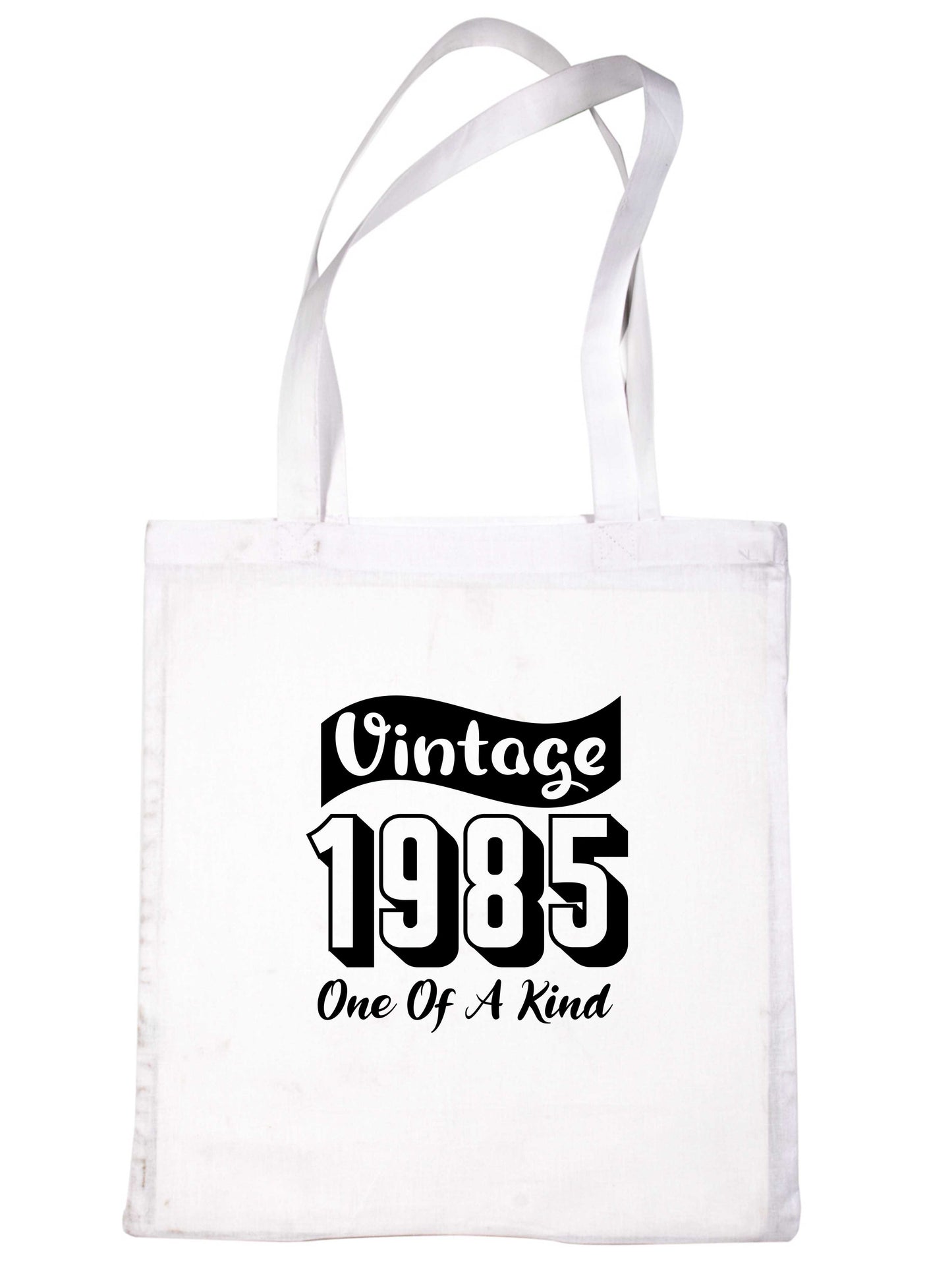 Print4U Born In 1985 40th Birthday Age 40 Re Usable Shopping Tote Bag