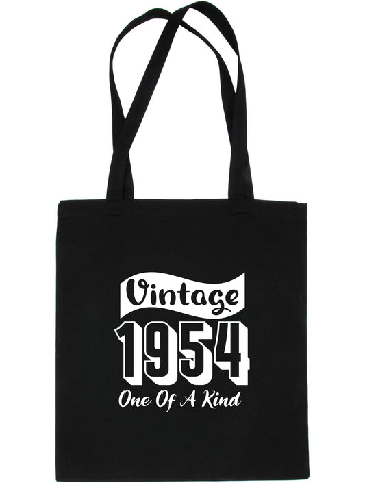 Born In 1954 70th Birthday Age 70 Funny Re Usuable Shopping Tote Bag