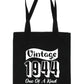 Born In 1944 80th Birthday Age 80 Funny Re Usuable Shopping Tote Bag