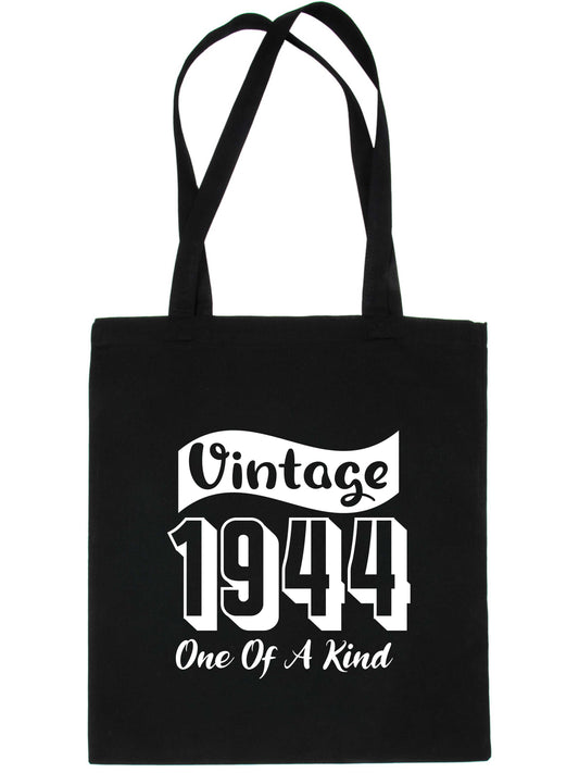 Born In 1944 80th Birthday Age 80 Funny Re Usuable Shopping Tote Bag