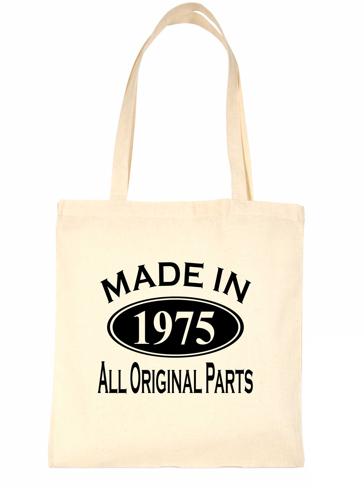 Print4u Shopping Tote Bag For Life Made In 1975 50th Birthday