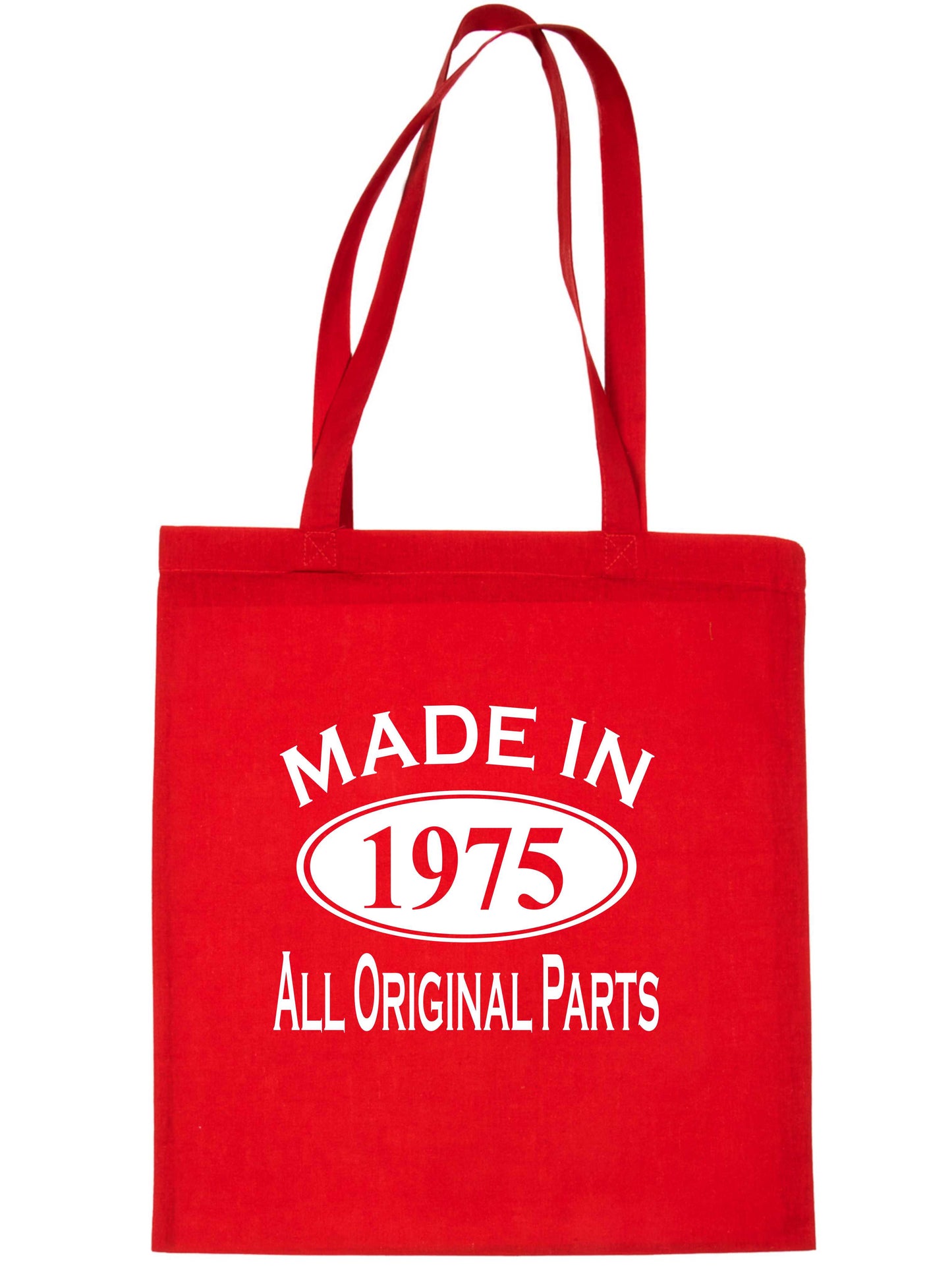 Print4u Shopping Tote Bag For Life Made In 1975 50th Birthday