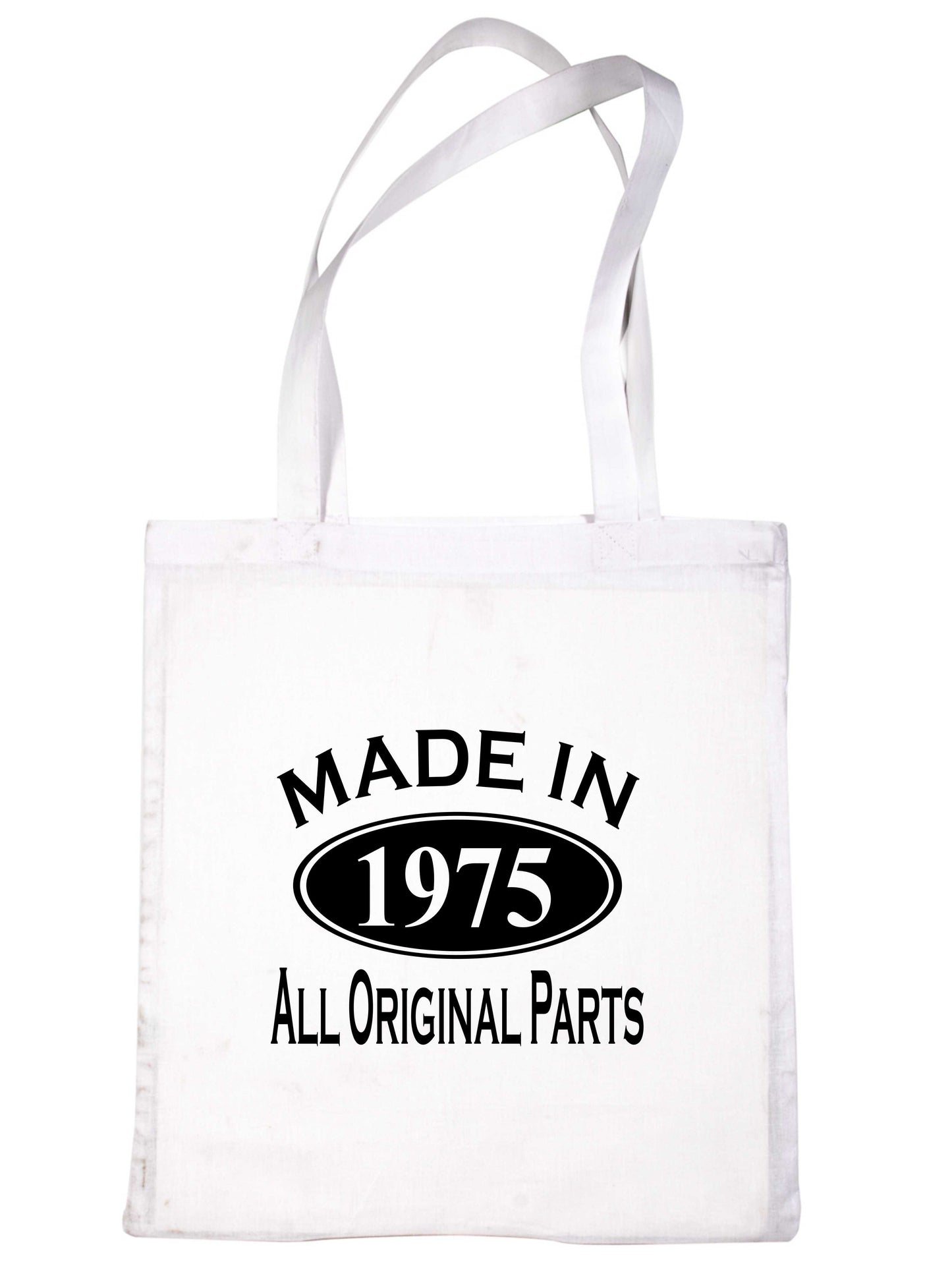 Print4u Shopping Tote Bag For Life Made In 1975 50th Birthday