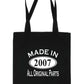 Print4u Shopping Tote Bag For Life Made In 2007 18th Birthday