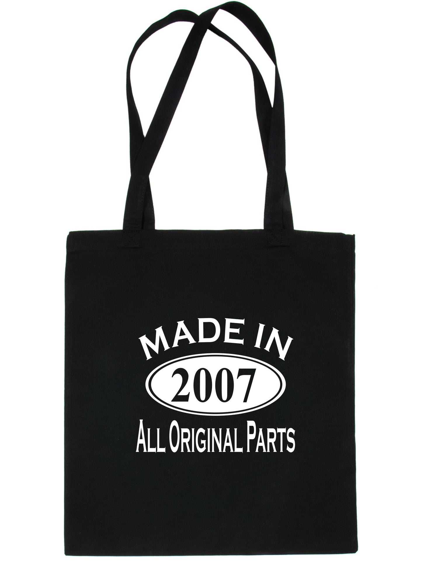 Print4u Shopping Tote Bag For Life Made In 2007 18th Birthday