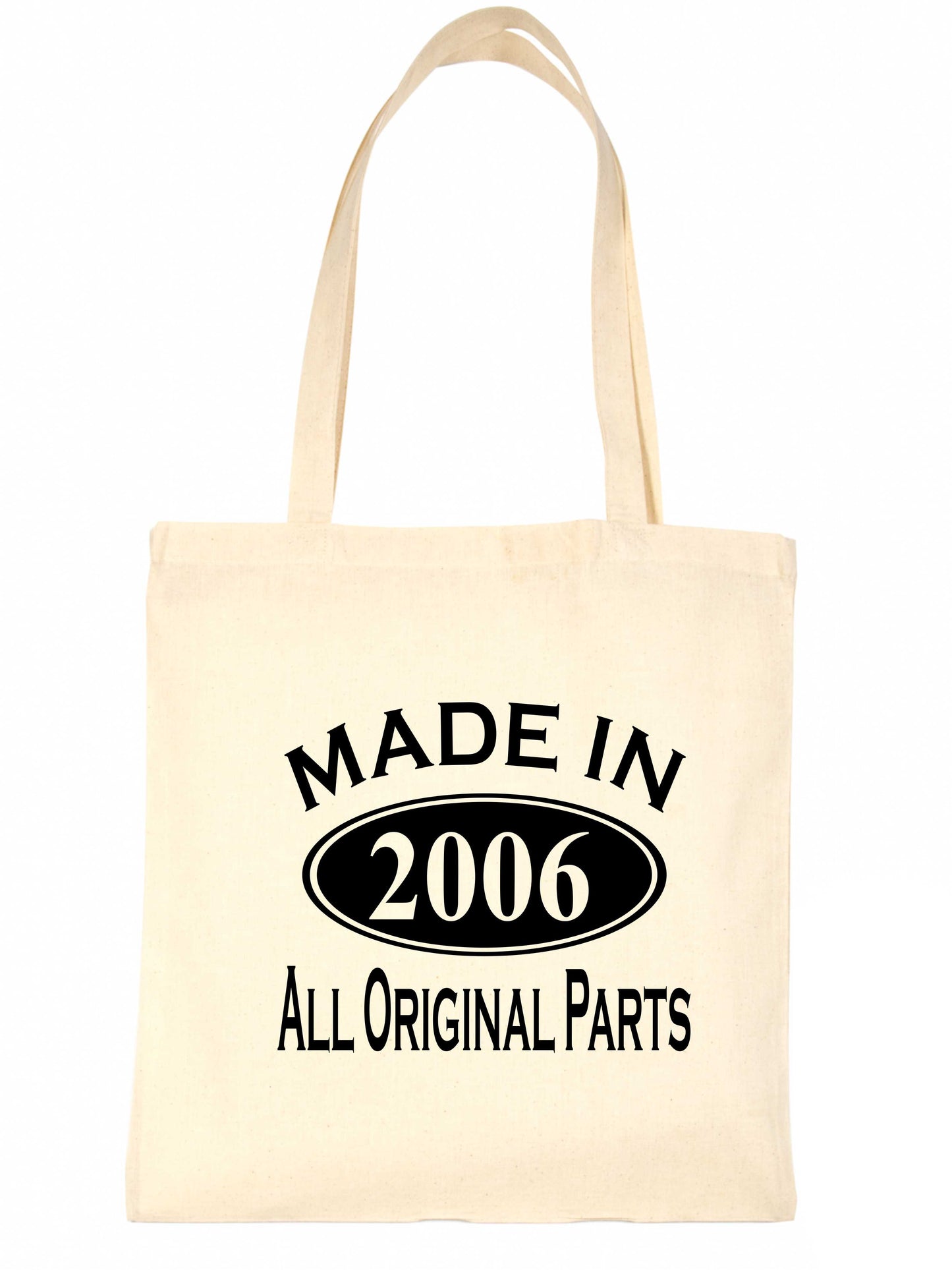 Print4u Shopping Tote Bag For Life Made In 2006 18th Birthday