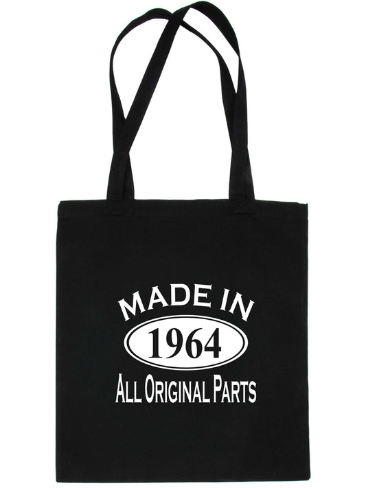 Print4u Shopping Tote Bag For Life Made In 1964 60th Birthday