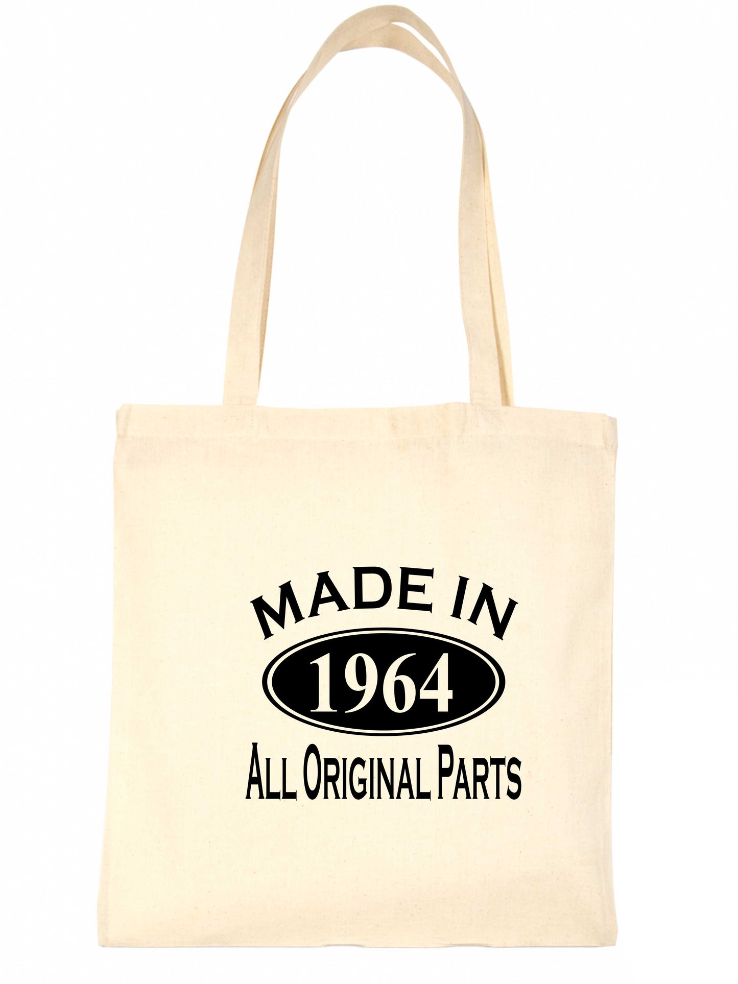 Print4u Shopping Tote Bag For Life Made In 1964 60th Birthday