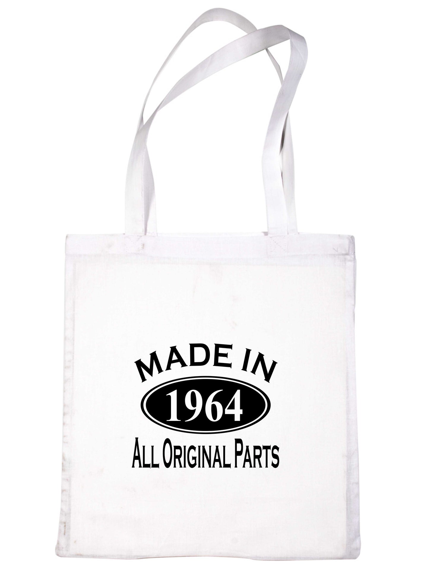 Print4u Shopping Tote Bag For Life Made In 1964 60th Birthday