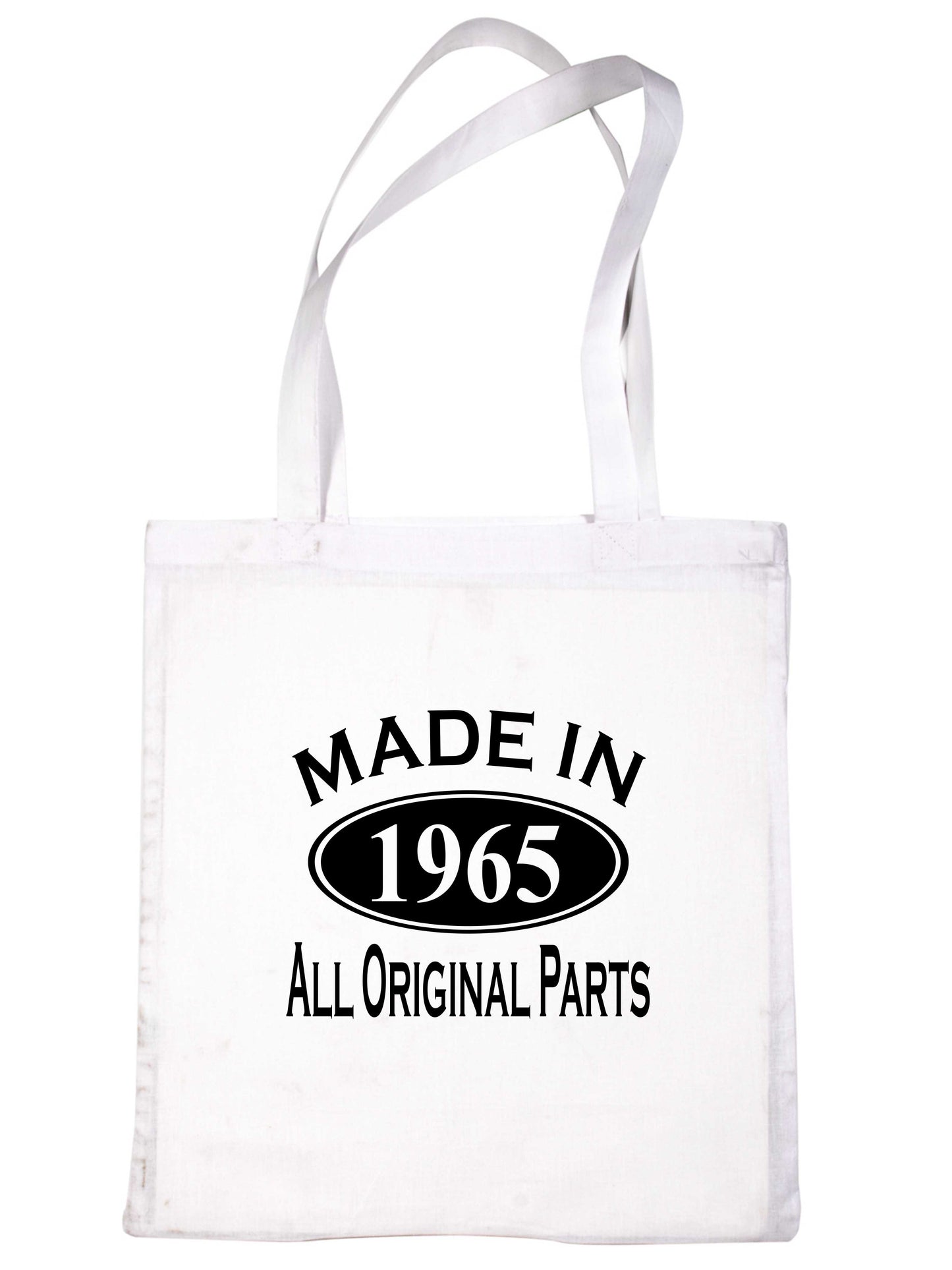 Print4u Shopping Tote Bag For Life Made In 1965 60th Birthday