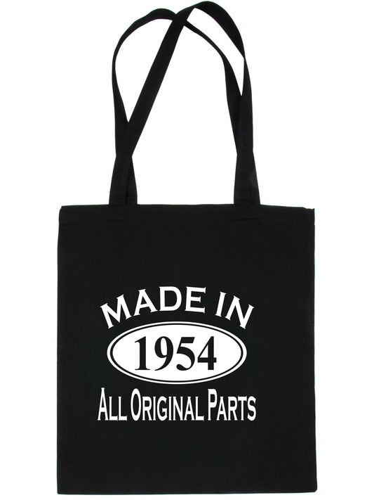 Print4u Shopping Tote Bag For Life Made In 1954 70th Birthday