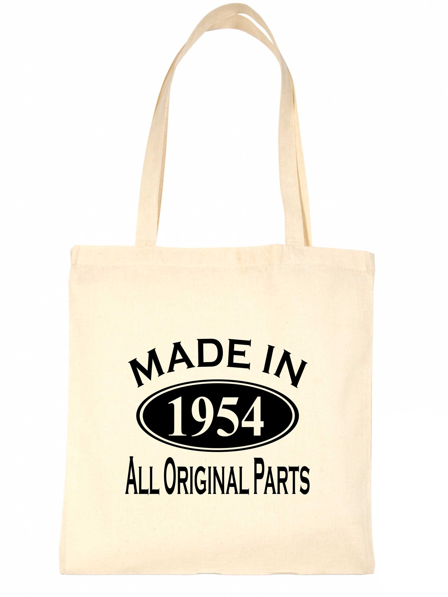 Print4u Shopping Tote Bag For Life Made In 1954 70th Birthday