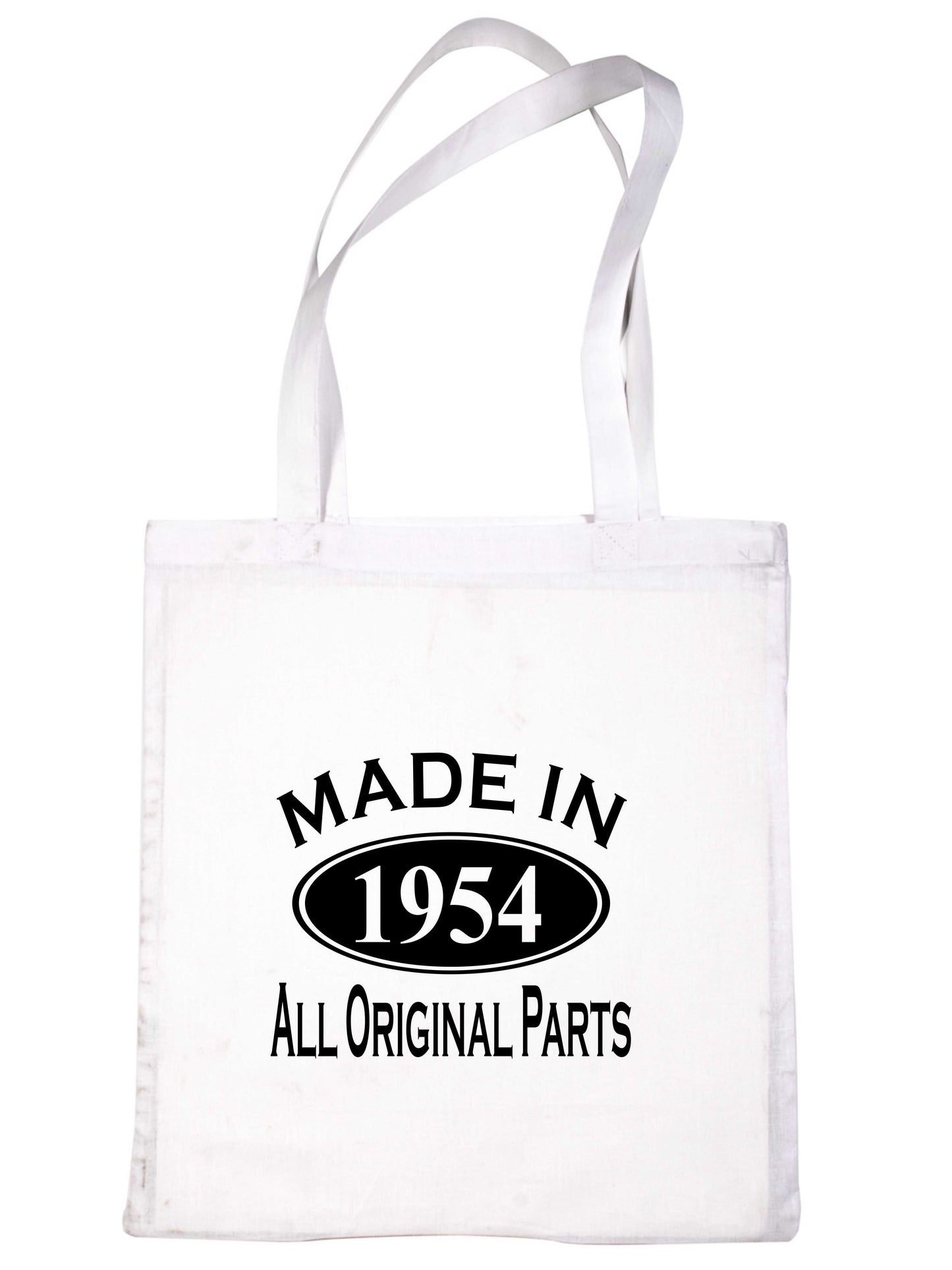Print4u Shopping Tote Bag For Life Made In 1954 70th Birthday