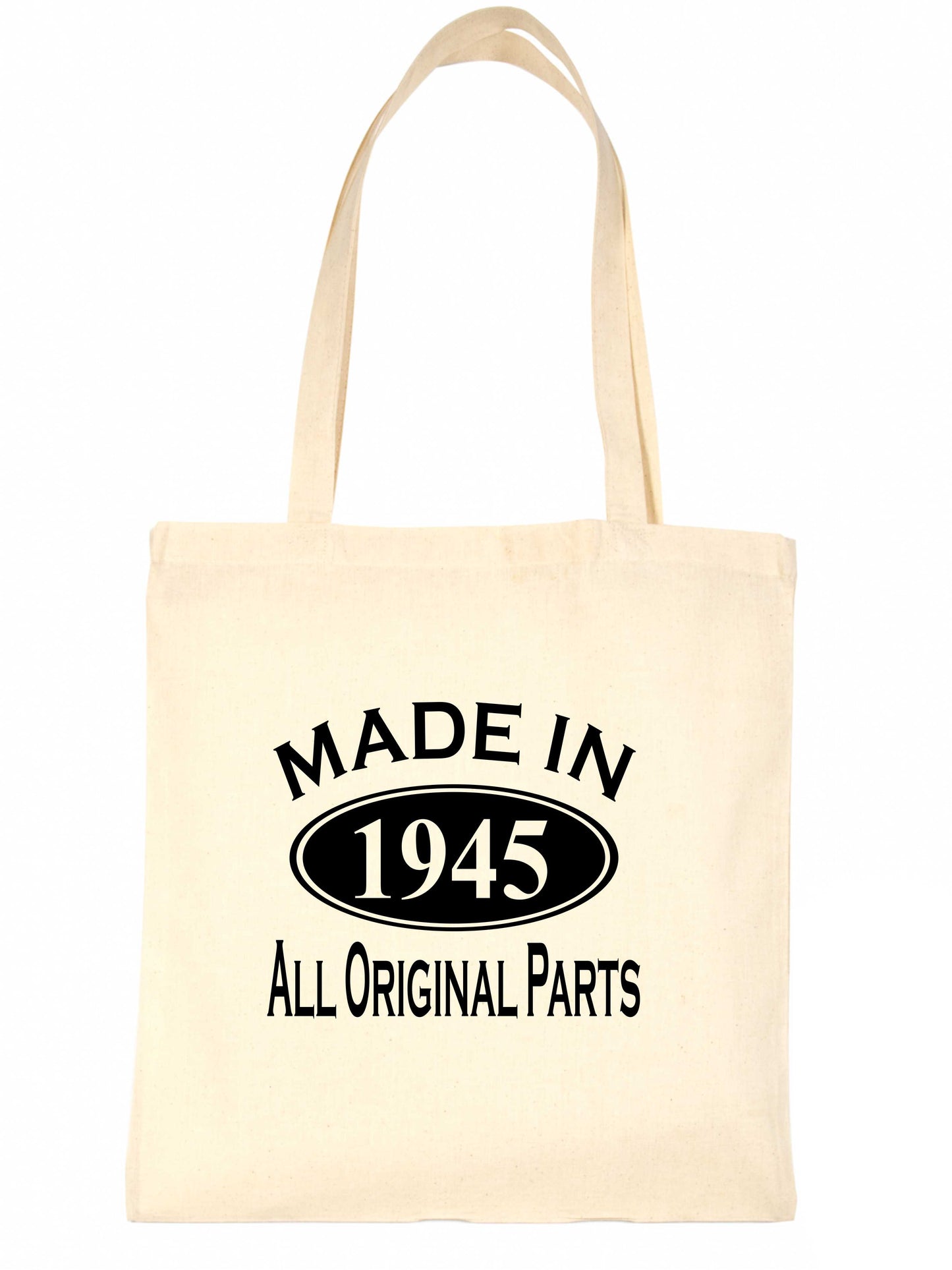 Print4u Shopping Tote Bag For Life Made In 1945 80th Birthday