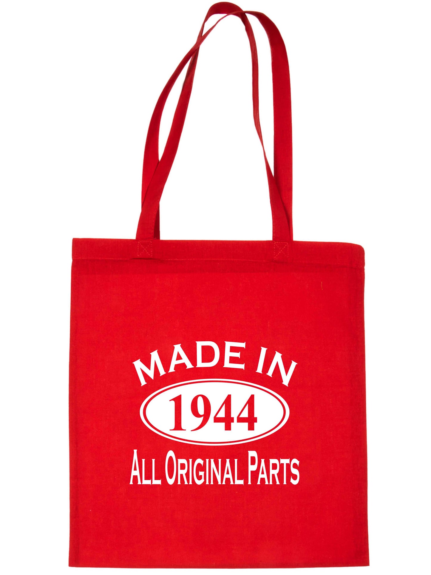 Print4u Shopping Tote Bag For Life Made In 1944 80th Birthday