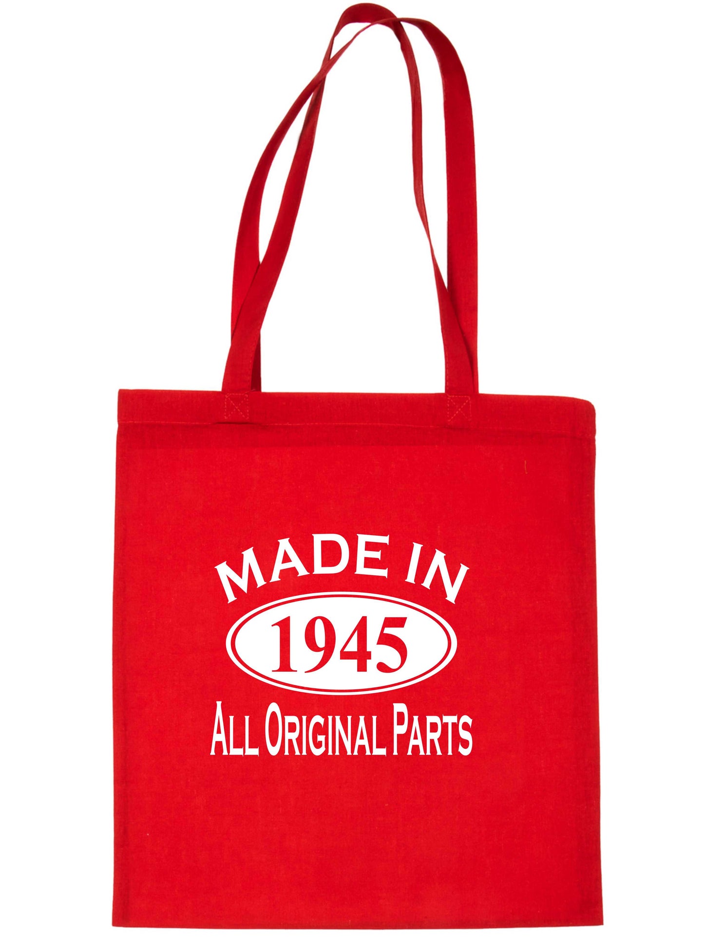 Print4u Shopping Tote Bag For Life Made In 1945 80th Birthday