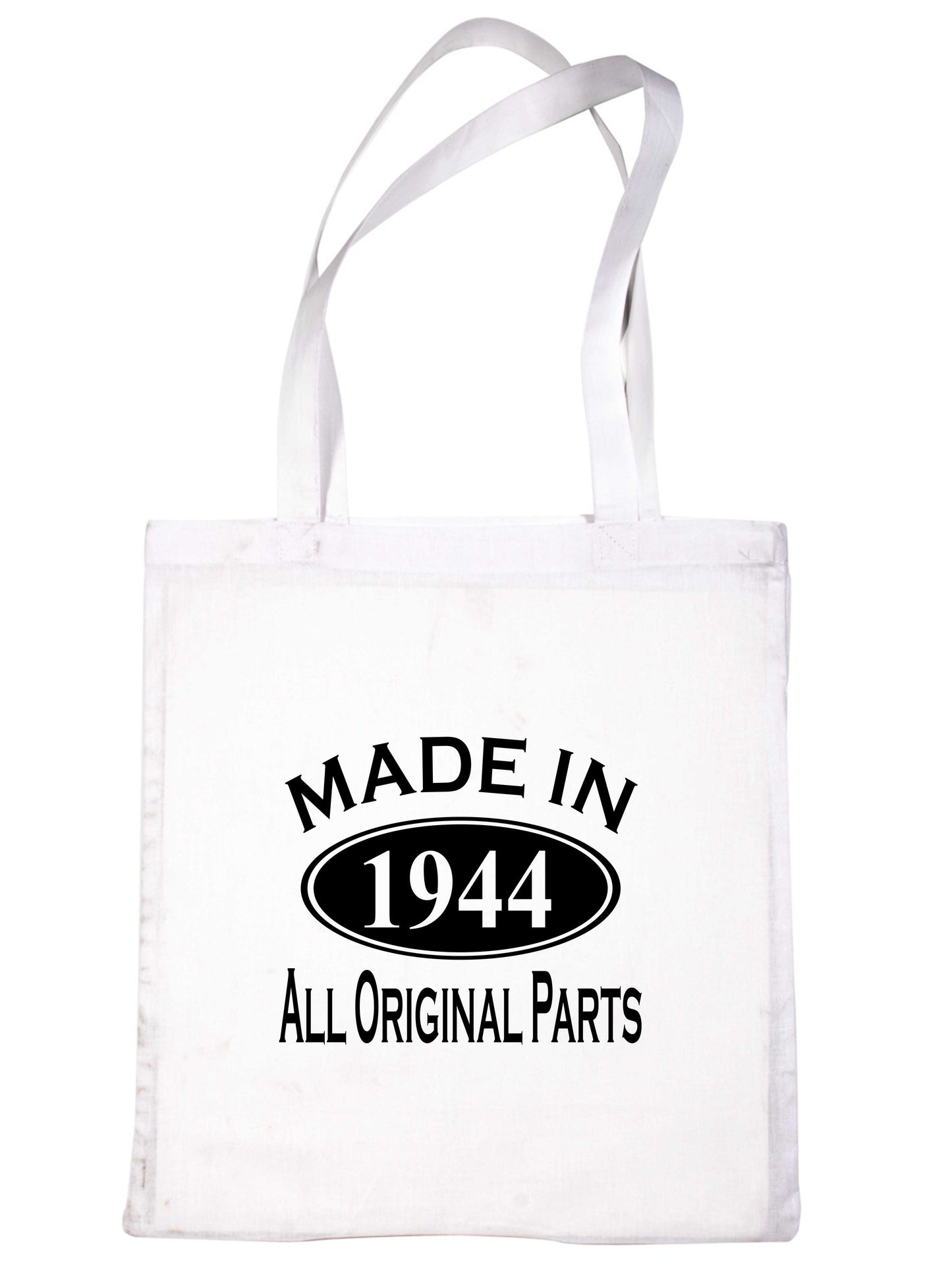 Print4u Shopping Tote Bag For Life Made In 1944 80th Birthday