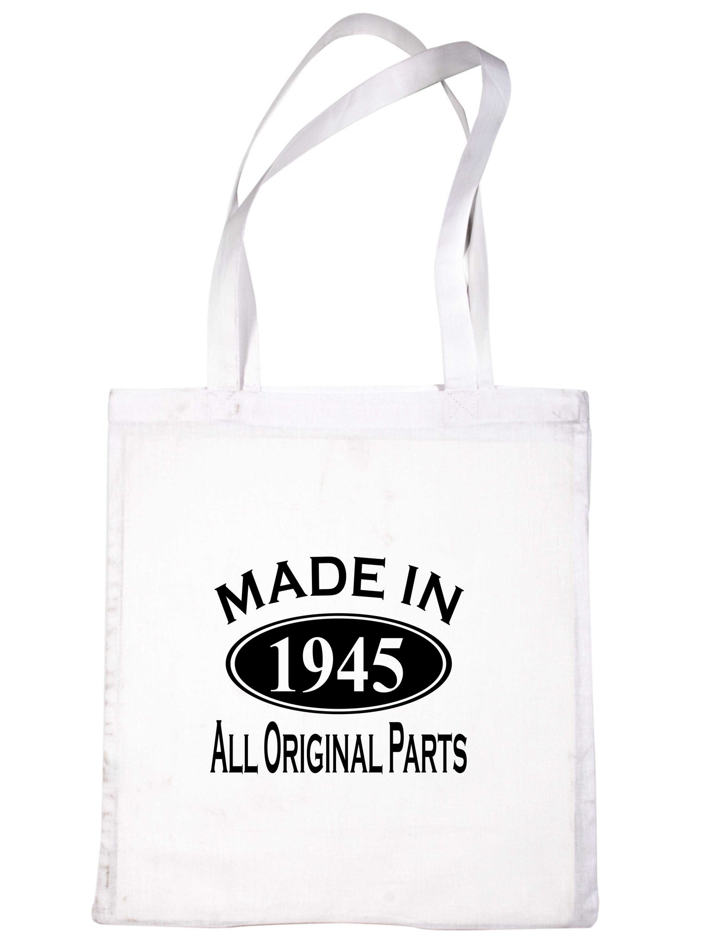 Print4u Shopping Tote Bag For Life Made In 1945 80th Birthday