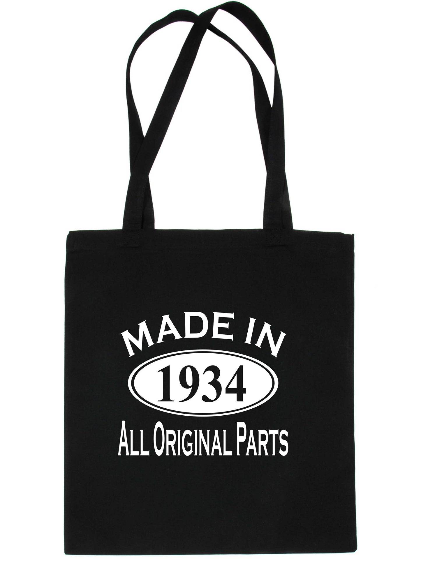 Print4u Shopping Tote Bag For Life Made In 1934 90th Birthday