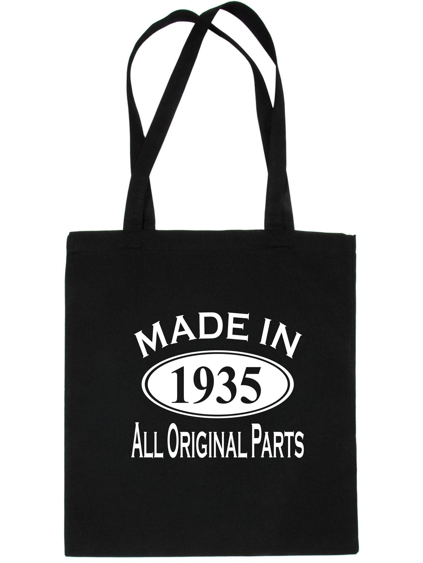 Print4u Shopping Tote Bag For Life Made In 1935 90th Birthday