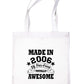 Print4u Made In 2006 18th Birthday Shopping Reusable Tote Bag For Life