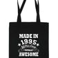 Print4u Shopping Tote Bag For Life Born In 1995 30th Birthday