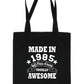 Print4u Shopping Tote Bag For Life Born In 1985 40th Birthday