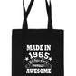 Print4u Shopping Tote Bag For Life Born In 1965 60th Birthday