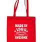 Print4u Shopping Tote Bag For Life Born In 1965 60th Birthday