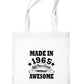 Print4u Shopping Tote Bag For Life Born In 1965 60th Birthday