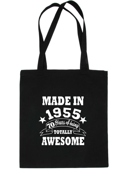 Print4u Shopping Tote Bag For Life Born In 1955 70th Birthday