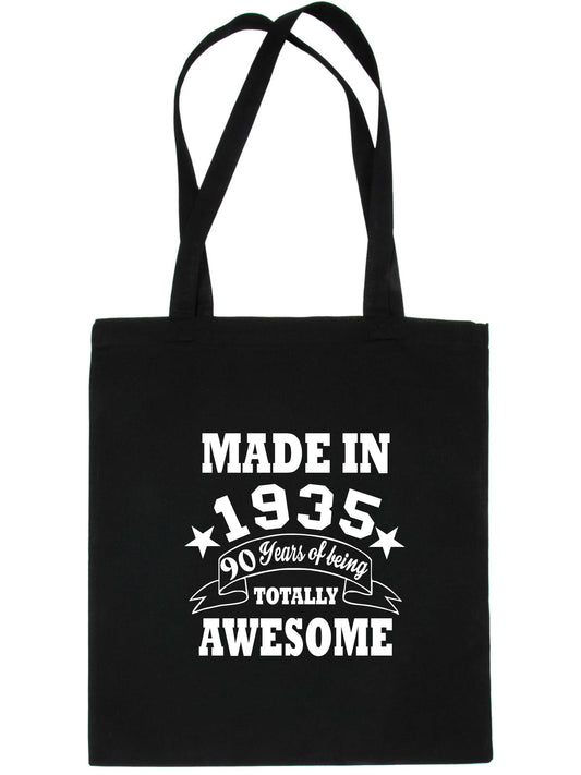 Print4u Shopping Tote Bag For Life Born In 1935 90th Birthday