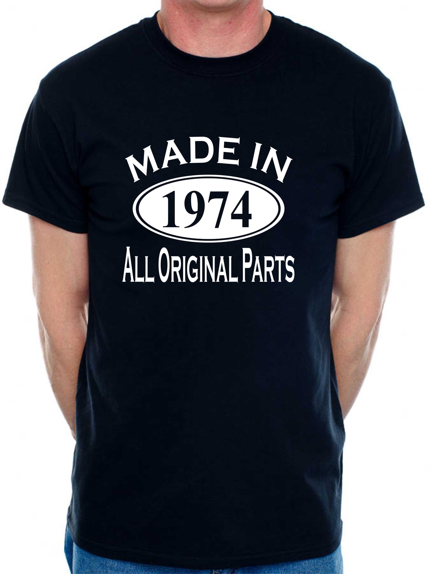 Made in 1974 50th Birthday T-Shirt Age 50