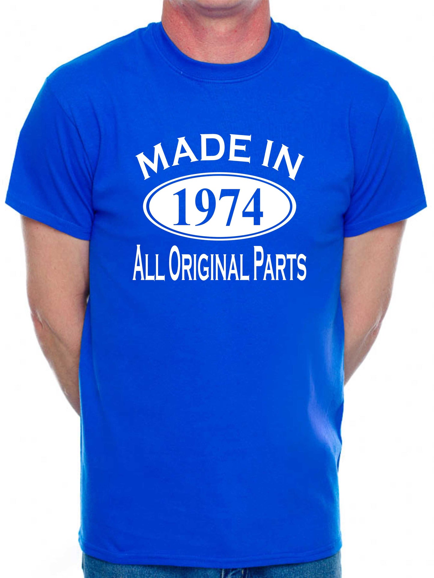 Made in 1974 50th Birthday T-Shirt Age 50