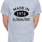 Made in 1974 50th Birthday T-Shirt Age 50