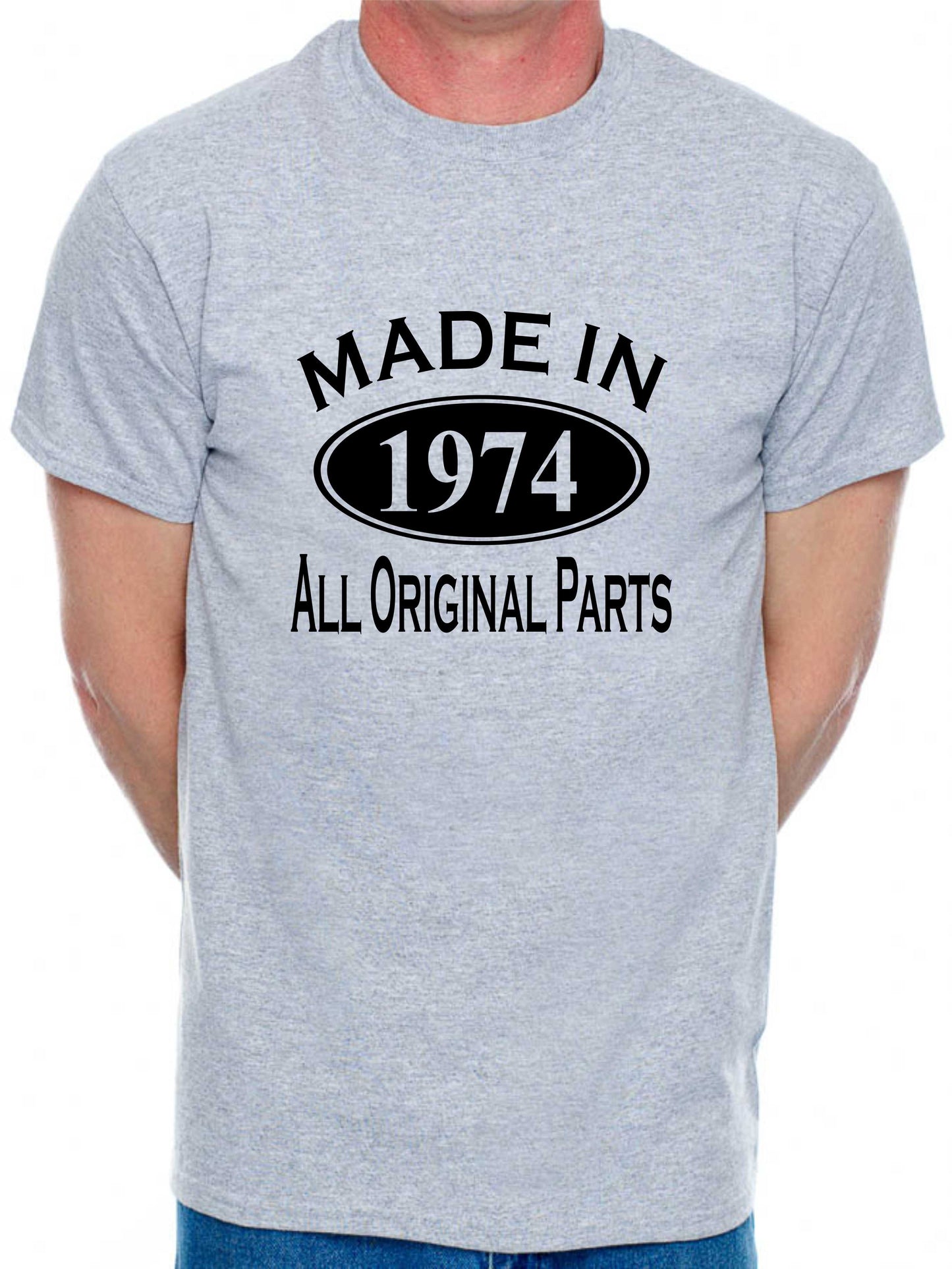 Made in 1974 50th Birthday T-Shirt Age 50