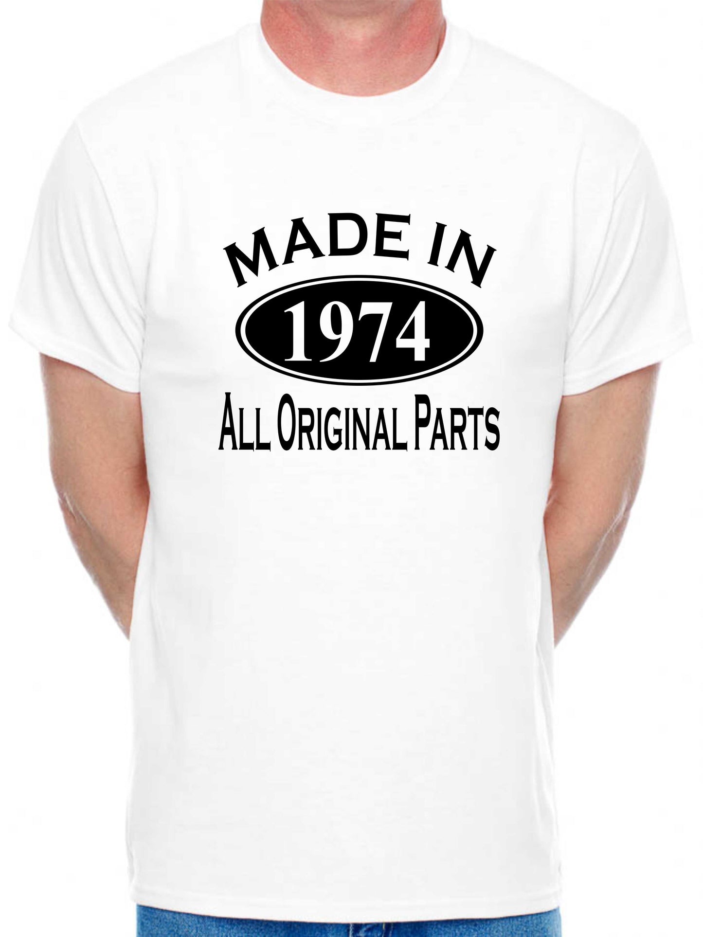 Made in 1974 50th Birthday T-Shirt Age 50