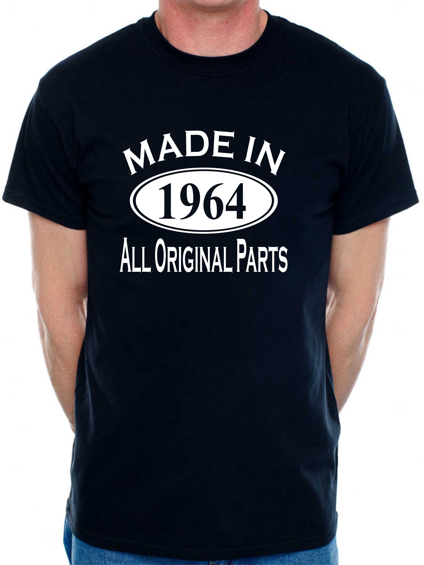 Made in 1964 60th Men's Birthday T-Shirt Age 60