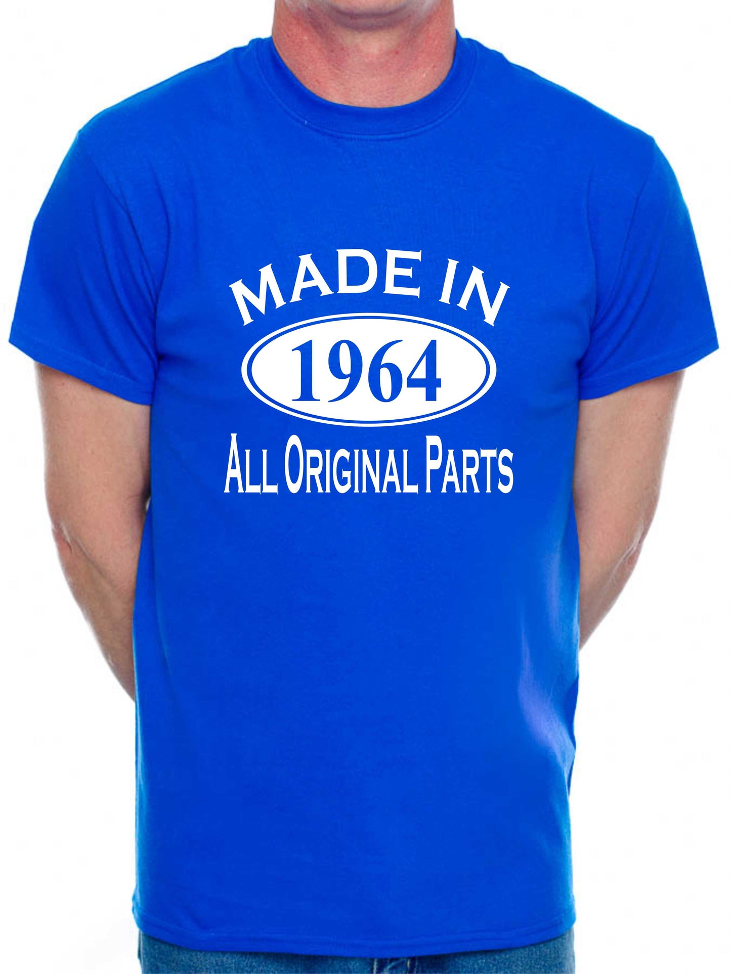 Made in 1964 60th Men's Birthday T-Shirt Age 60