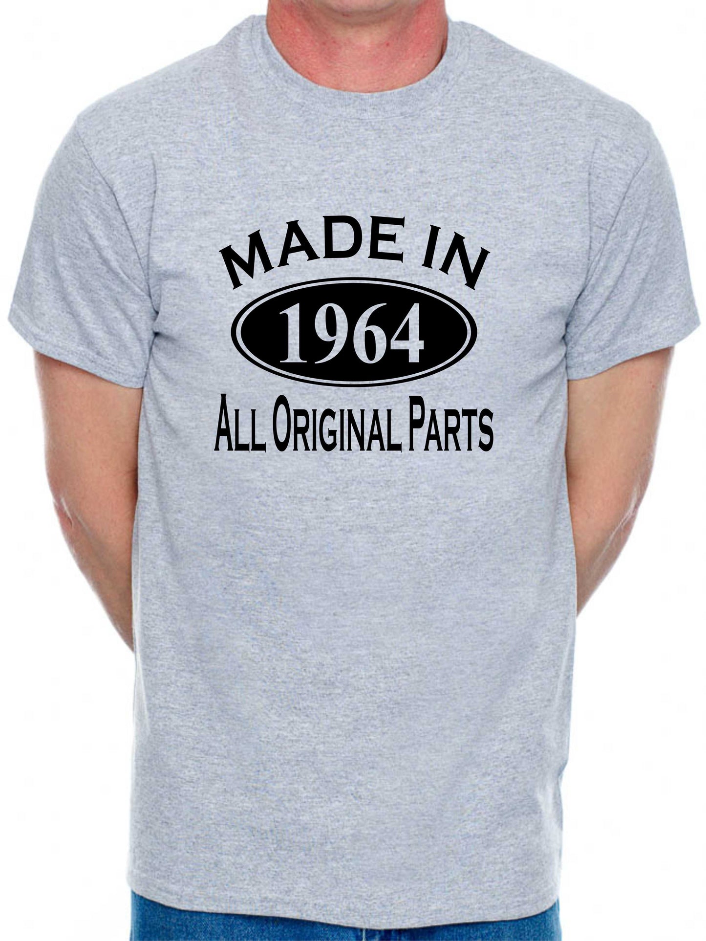 Made in 1964 60th Men's Birthday T-Shirt Age 60