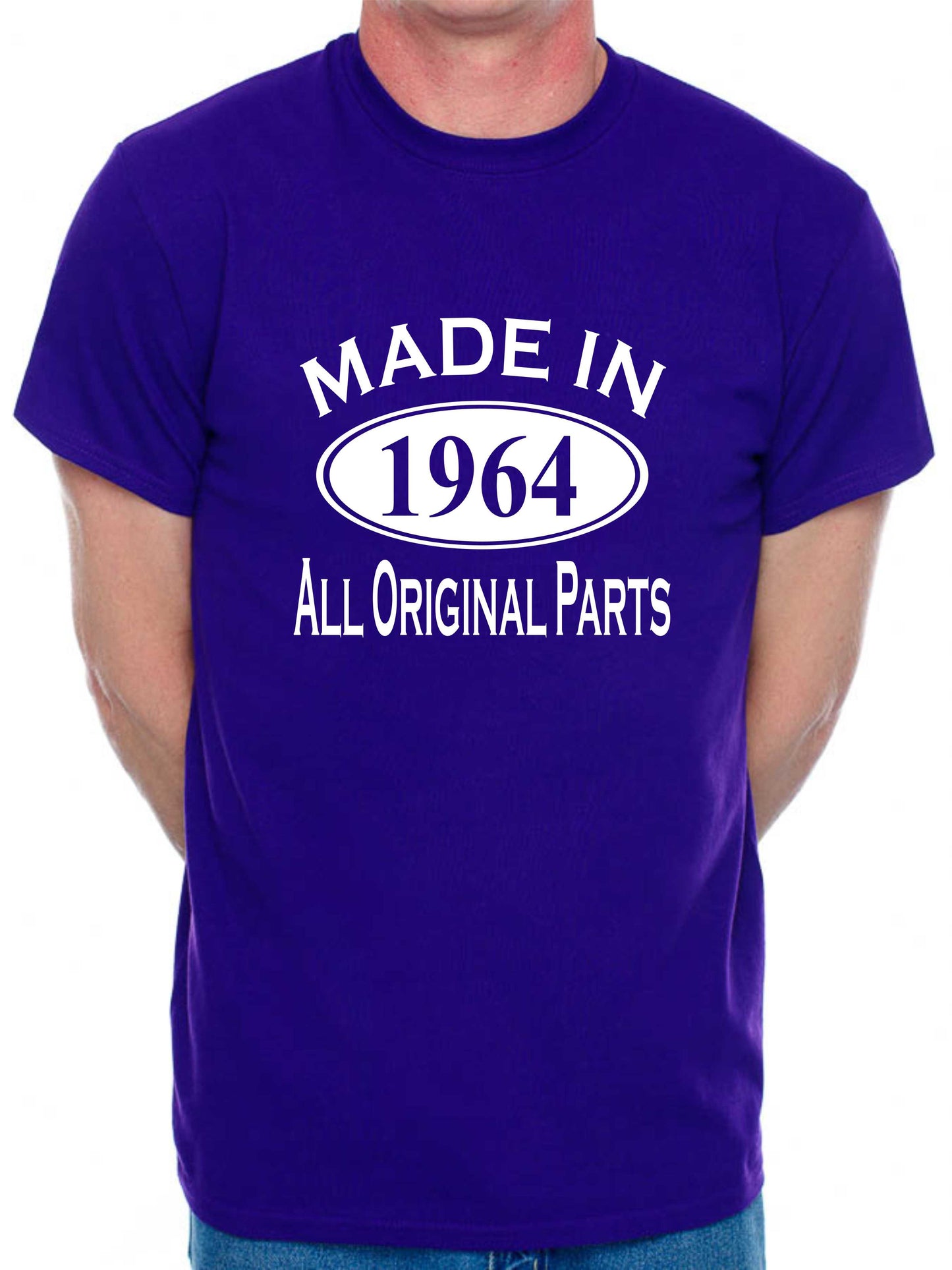 Made in 1964 60th Men's Birthday T-Shirt Age 60