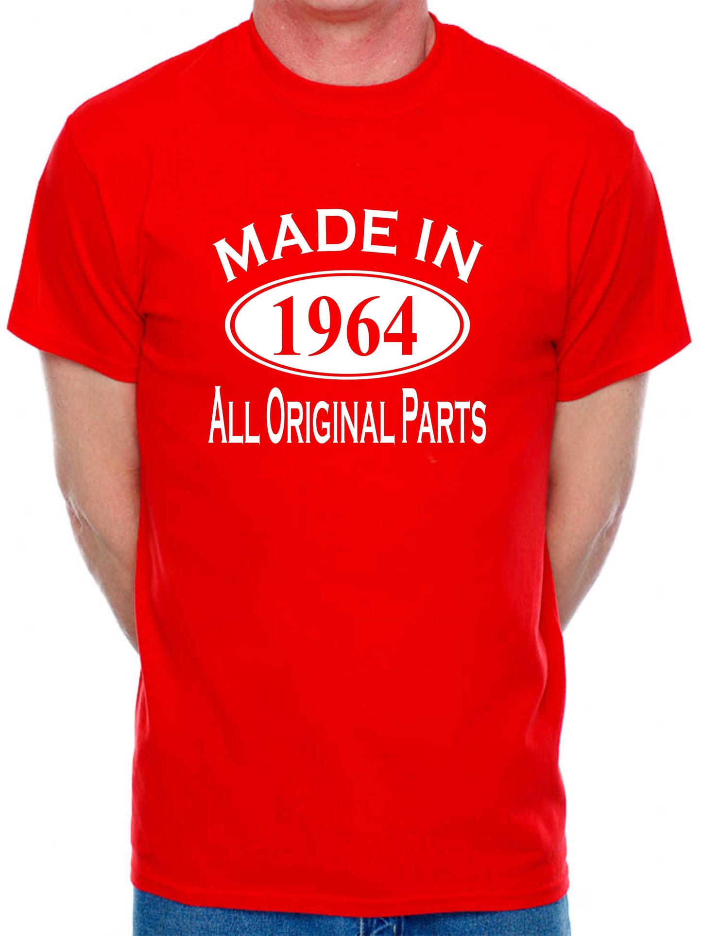 Made in 1964 60th Men's Birthday T-Shirt Age 60