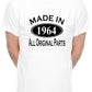 Made in 1964 60th Men's Birthday T-Shirt Age 60