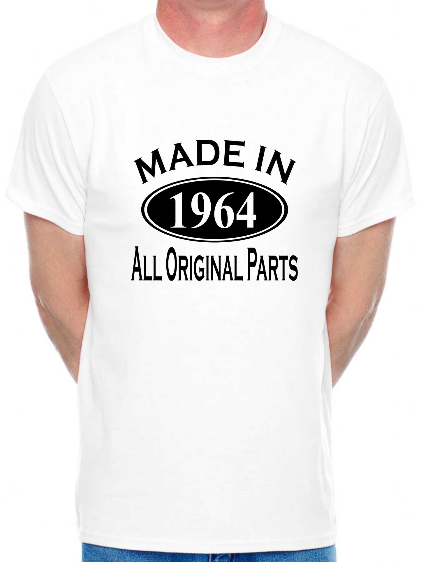 Made in 1964 60th Men's Birthday T-Shirt Age 60