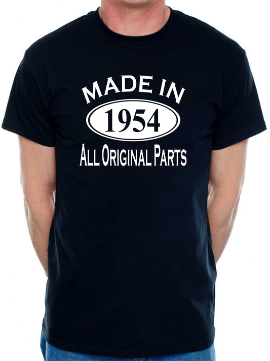 Made in 1954 70th Men's Birthday T-Shirt Age 70