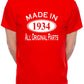 Made in 1934 90th Men's Birthday T-Shirt Age 90