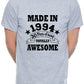 Made in 1994 30 Years of Being Awesome Men's T-Shirt 30th Birthday