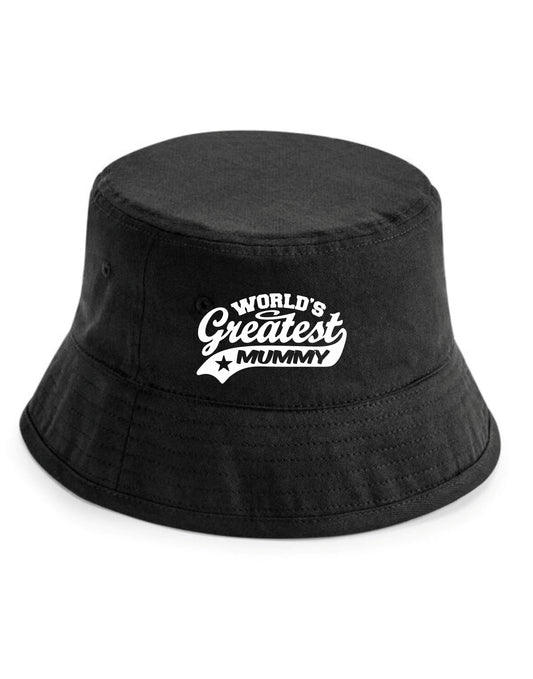 Bucket Hat Greatest Mummy Birthday Mother's Day Present Gift For Her