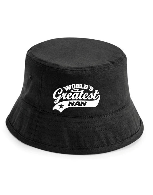 Bucket Hat Greatest Nan Birthday Mother's Day Present Gift For Her