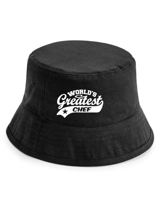 Bucket Hat Greatest Chef Birthday Cooking Gift For Her Gift for Him